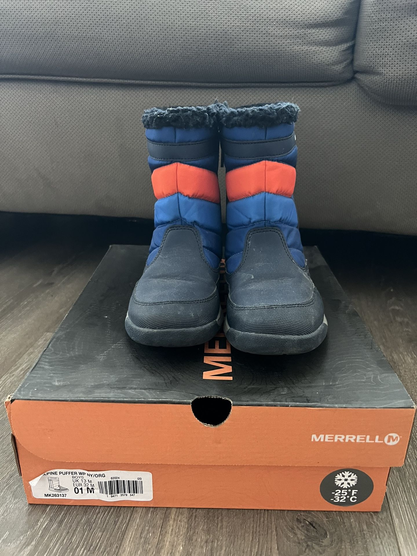 Merrill Kids Boots Size 1