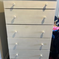 White IKEA Dresser 