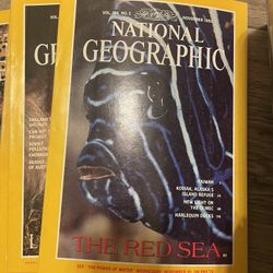 National Geographic magazines 