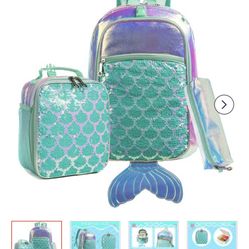 Mermaid Sequin Backpack 
