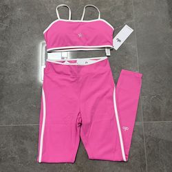 Pink And Black Alo Sets 