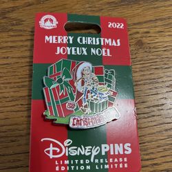 Disney Parks 2022 Woody Toy Story Christmas Pin.  Brand new on original card.  Smoke free home 