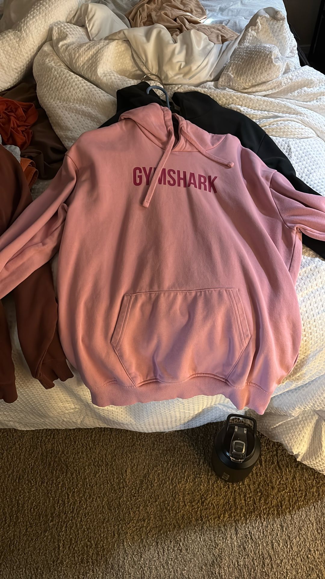Pink Gym Shark Hoodie