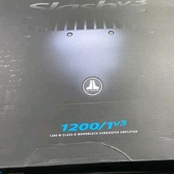 JL AUDIO SLASH SERIES 1200/1v3  Ohms 