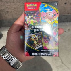 Pokemon Mega Evolution Perfect Order Six Pack Bundle