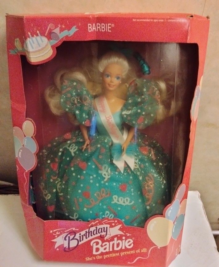Mattel Birthday Barbie She's The Prettiest Present Of All