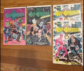 Guy Gardner: Reborn #1–3 Complete Limited Series + Extra #3 | All 1st Prints