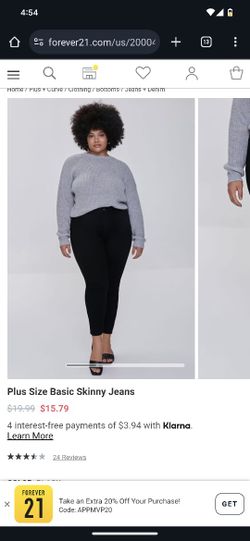 New Black Forever 21 Jeans