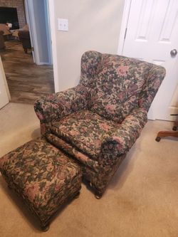 Chair And Ottoman 
