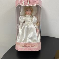 Collectible Memories Genuine Porcelain Doll