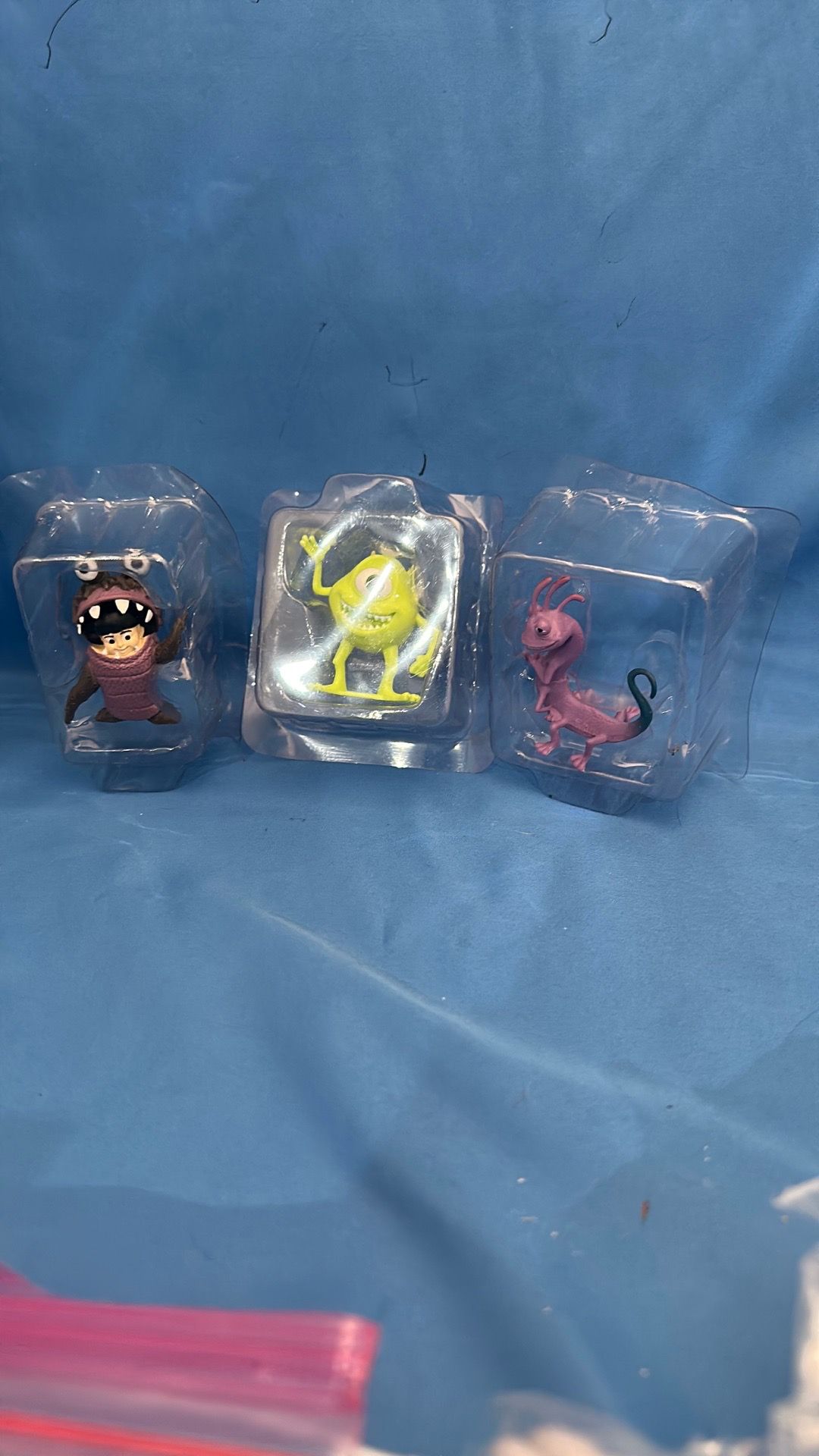 Mini monsters Inc. figures