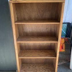 Adjustable Shelves Bookcase Good Condition 