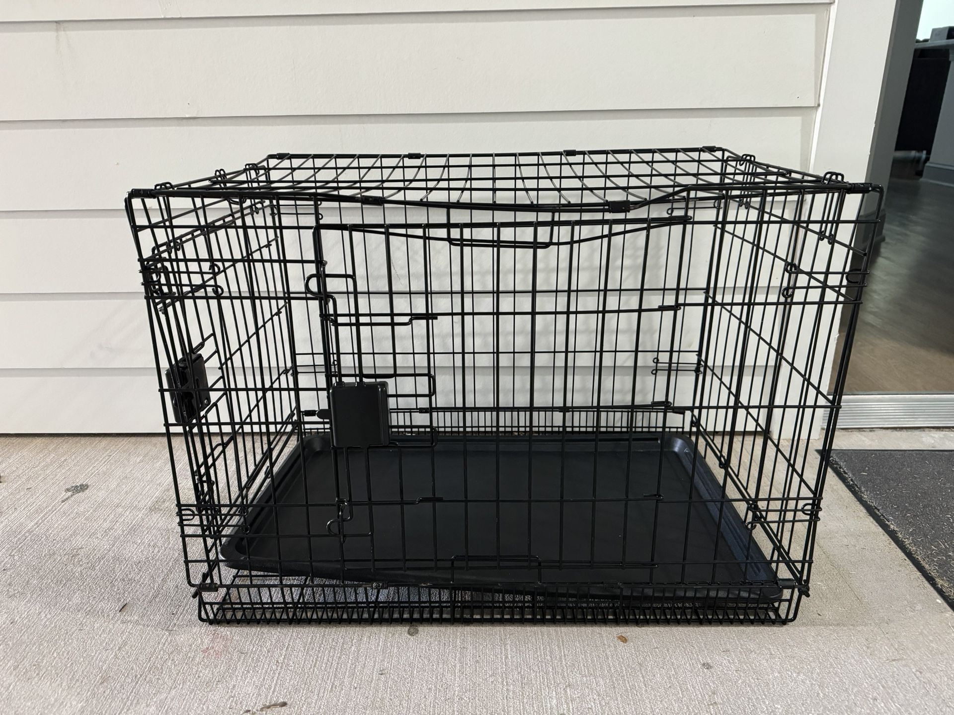 Dog Kennel Plus Pet Bowl With Mat