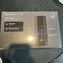 Nighthawk WiFi 7 Router New Sealed 