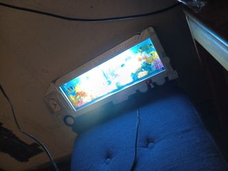 Vintage Mobile Aquarium And Fish Truck Light