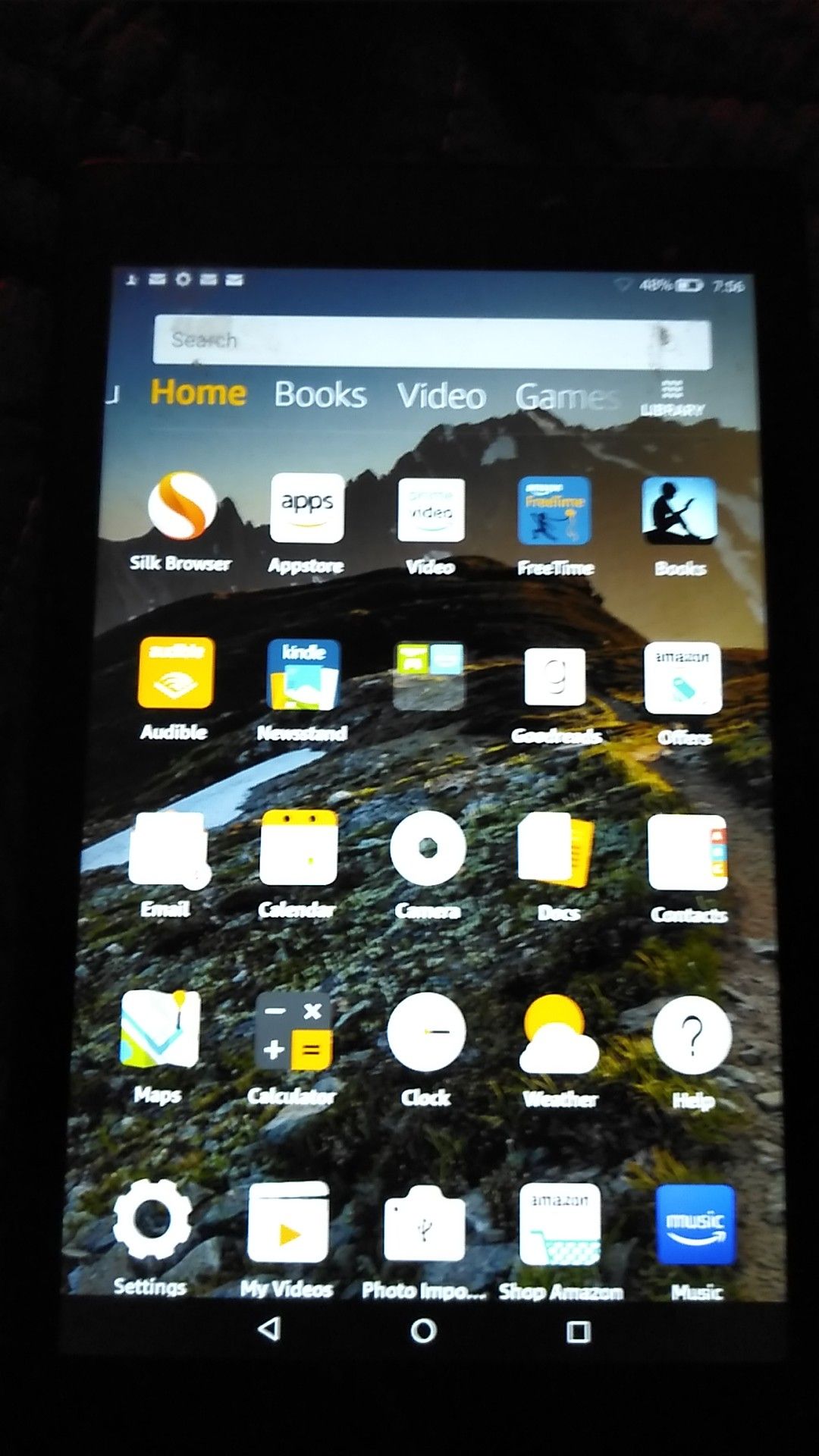 Amazon Fire HD tablet 16 gb 8th generation