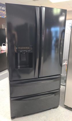 Kenmore 4-Door Black Fridge