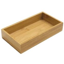 Bamboo Wood Bath Tray | Bathroom Decor / Organization