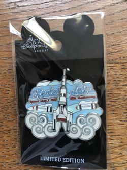 Limited Edition 1500 Rocket Jets 35th Anniversary Disney Pin