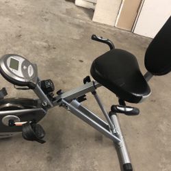 Adjustable exercise machine almost brand, new