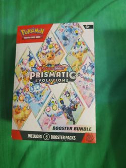 Pokémon Scarlet & Violet Prismatic Evolutions Booster Bundle