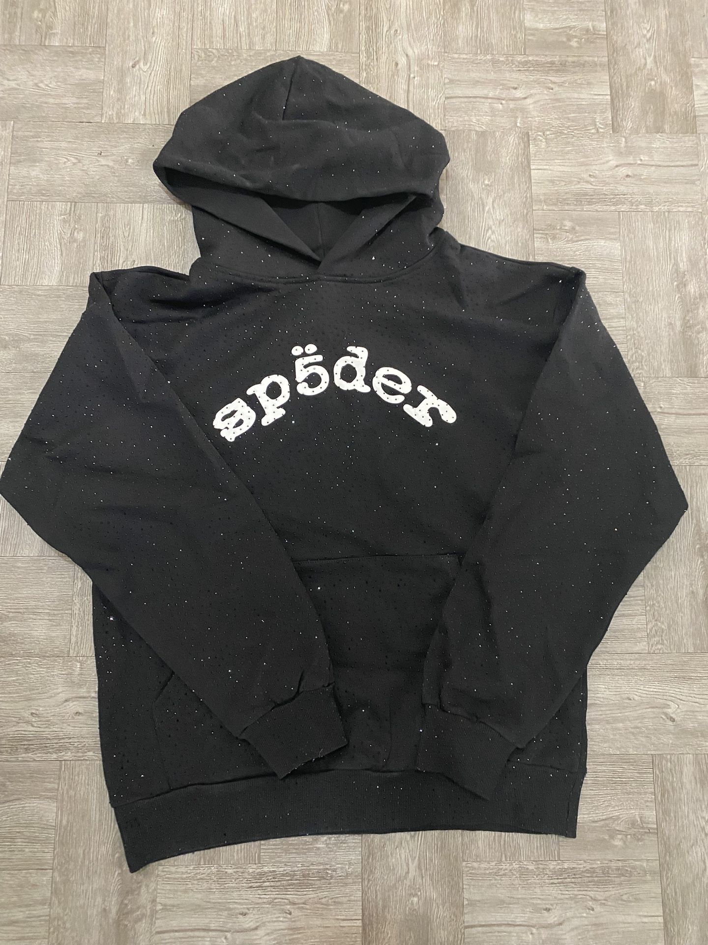 Sp5der Hoodie Black VVS