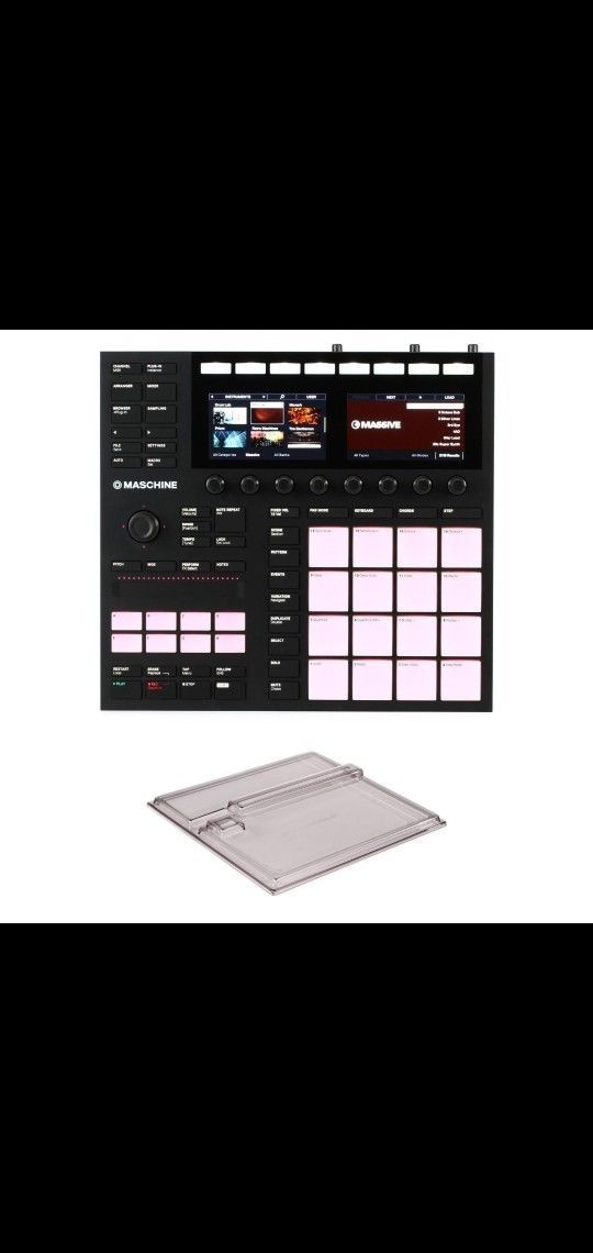 Native Instruments Maschine MK3 - with DECKSAVER dust cover & Software (With Box)