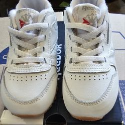 White Reebok Classic