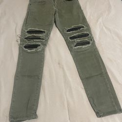 H&M men’s biker jeans 