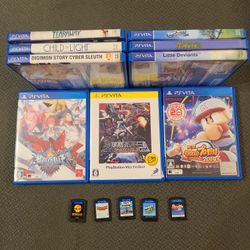 PS Vita Games Assorted Titles 