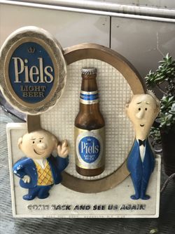 Antique beer sign