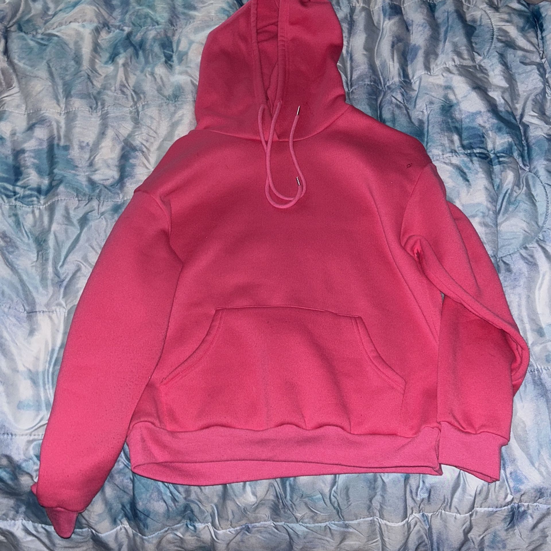Pink Spider Hoodie Small