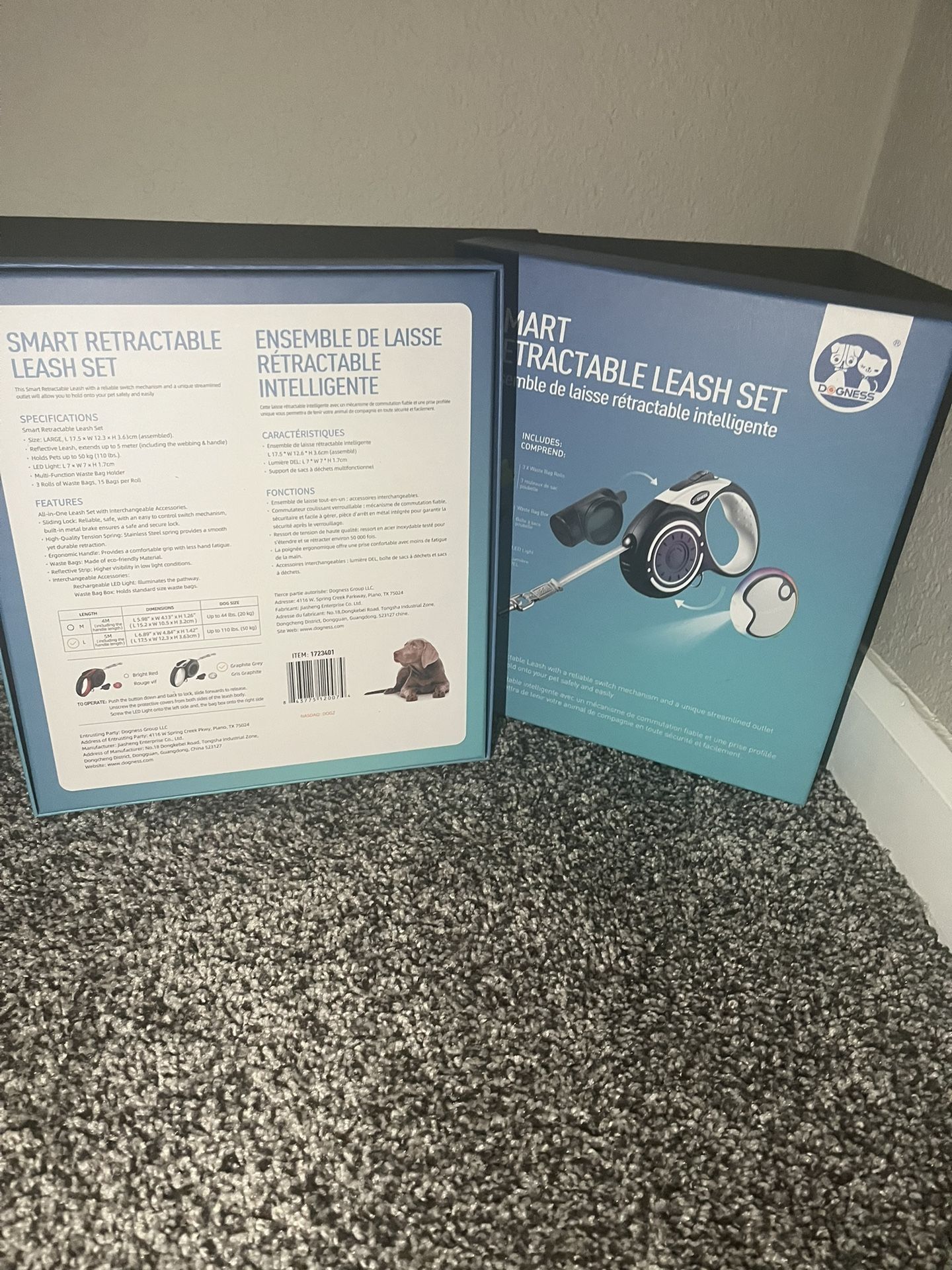 Retractable Leash Set