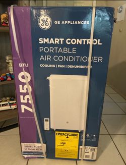 Brand new GE 7,550 BTU Portable Air Conditioner. Never used and still sealed in the original box.