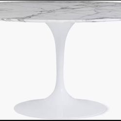 DWR Saarinen Marble Dining Table 60”