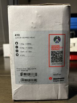 Manfrotto 410 Gear Head