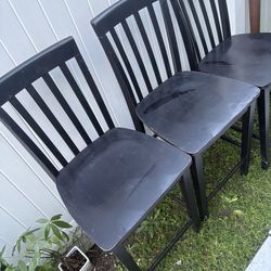 3 chairs