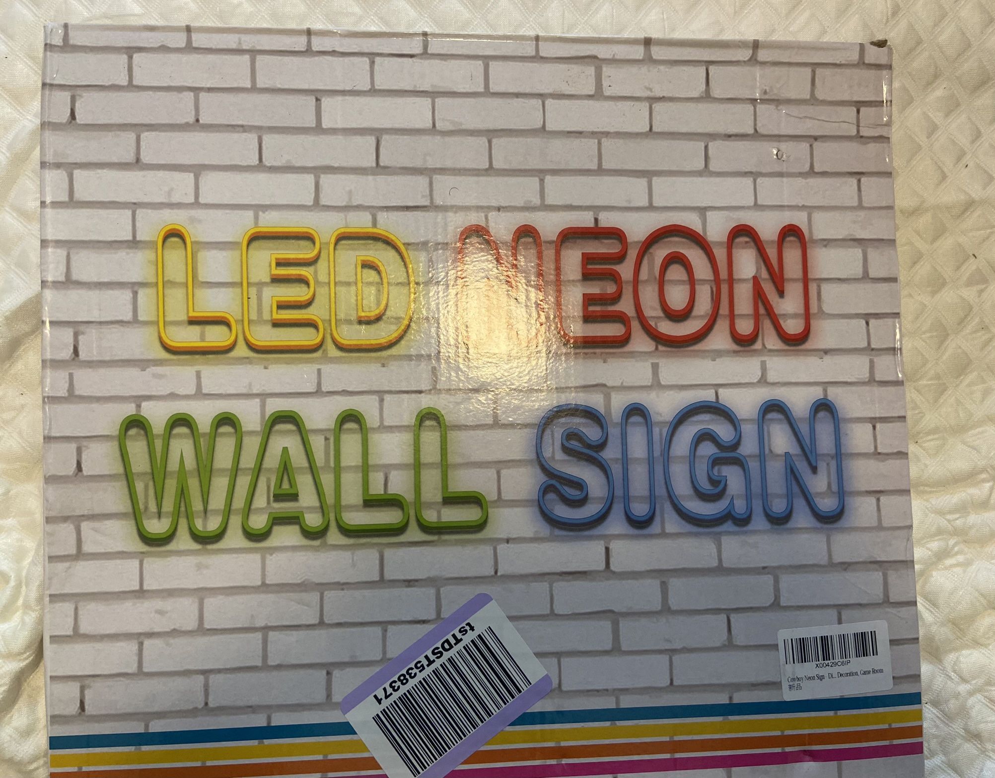 LED WALL SIGN *Brand New*