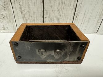 Bourbon Barrel And Barn Wood Card Holder