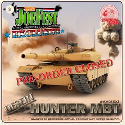 Ramen Toy Hunter Tank Desert Color Schemed Joefest Exclusive