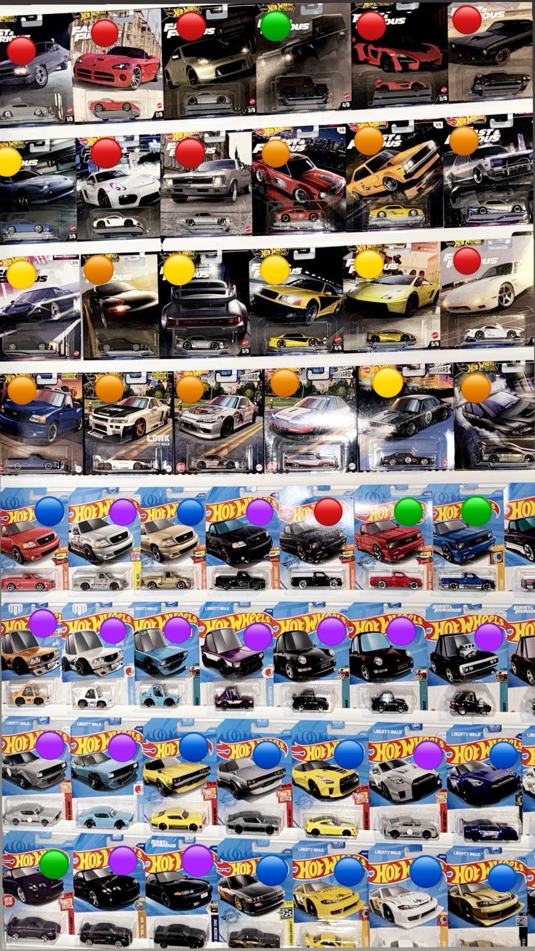 Lots Of Hot Wheels
