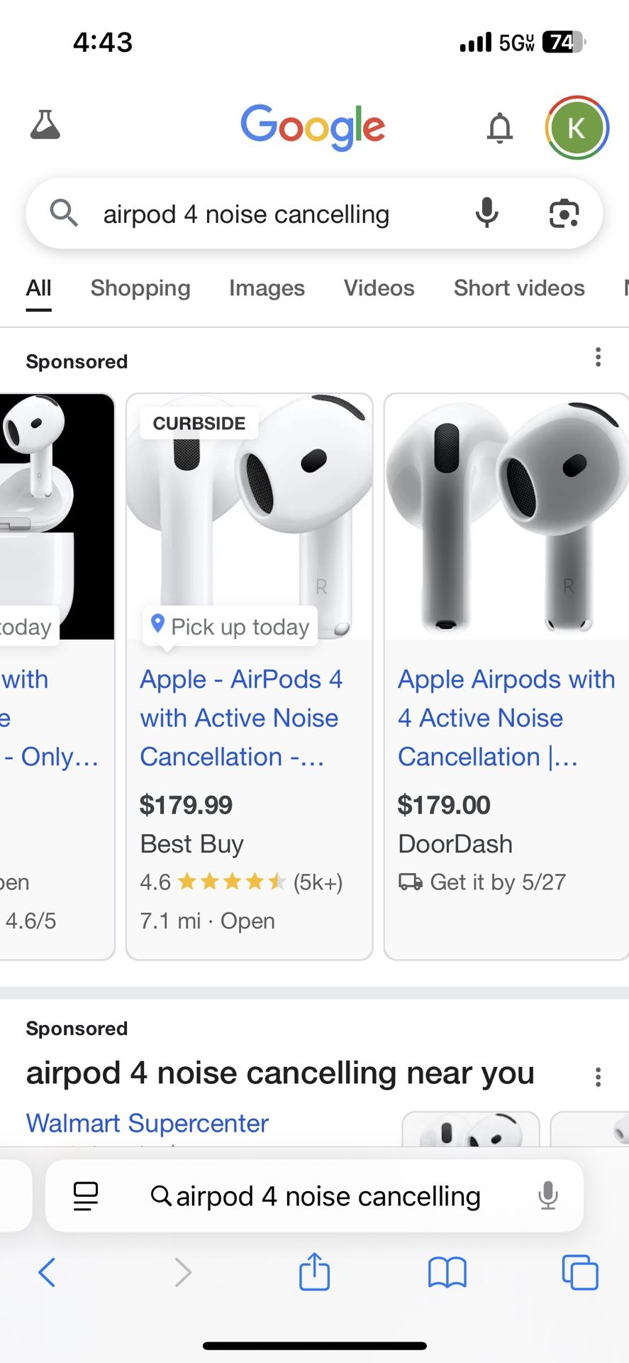 AirPod 4s (ANC) White