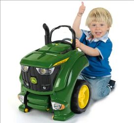 Brand New!! John Deere Service Tractor Engine Farm Vehicle Toy/Kids/Play w/ Lights/Sounds