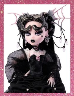 monster high black dress Monster High Friday The 13th Catty Noir Black Cat Doll With Outfit  The  Serendipity Doll Boutique