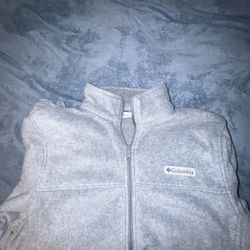 Grey Colombia Jacket/zip-up