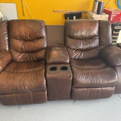Leather Sofa