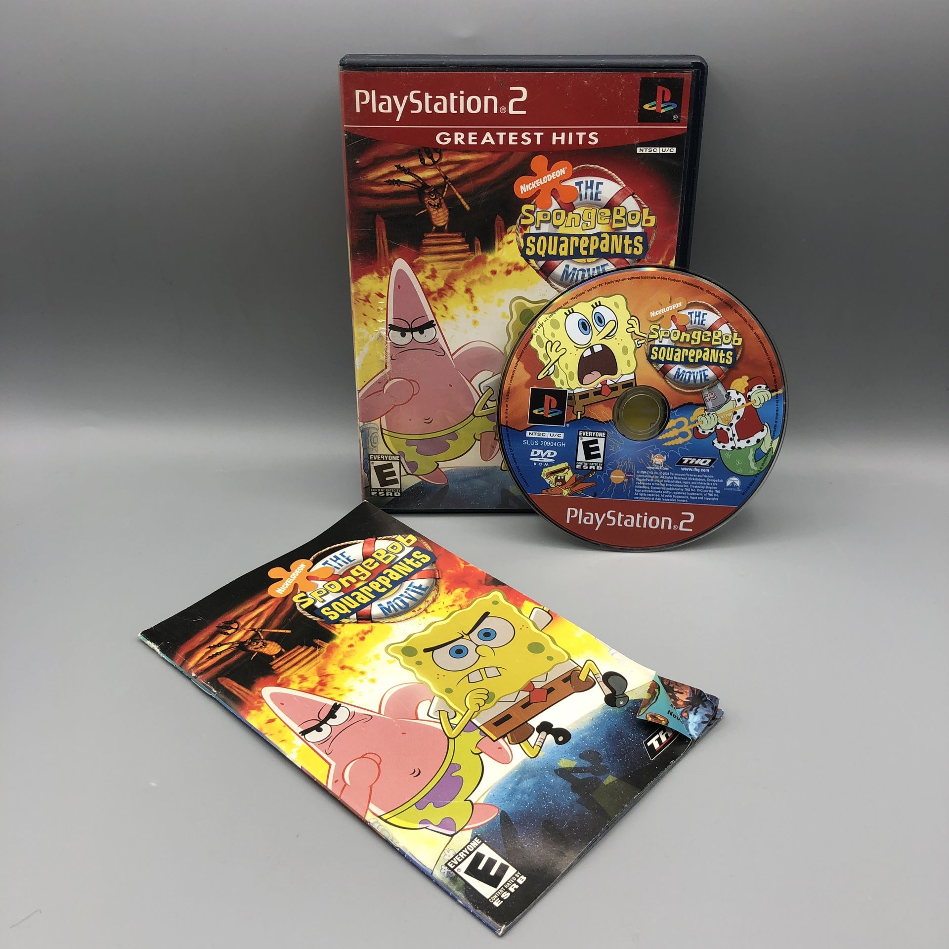 The SpongeBob SquarePants Movie - PlayStation 2 PS2 Greatest Hits
