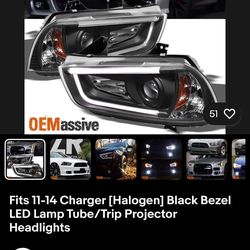 2011-14 Dodge Charger Headlights