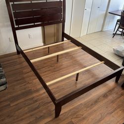 Full Size Bed Frame (wooden) 
