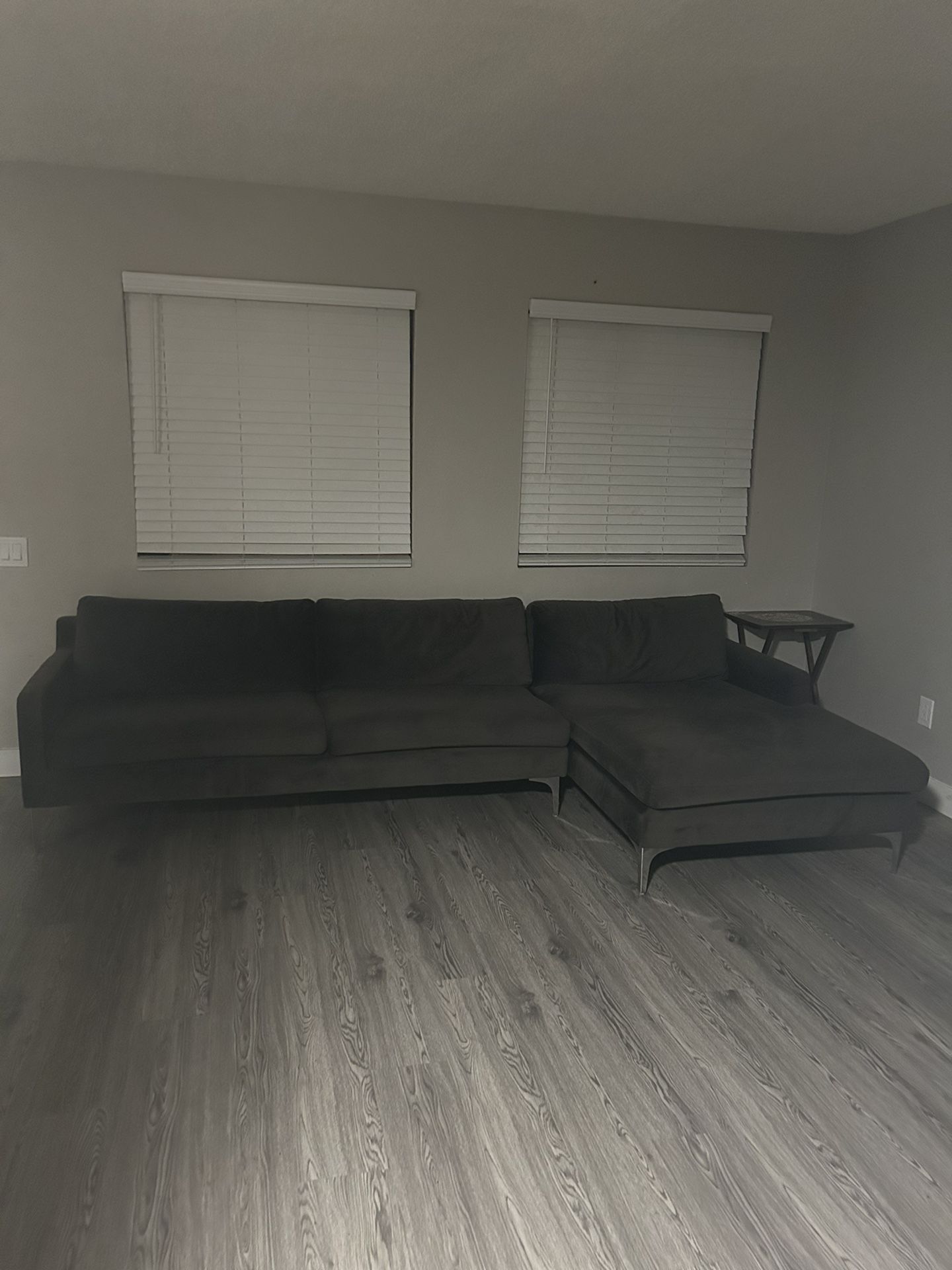 Dark Grey Couch 